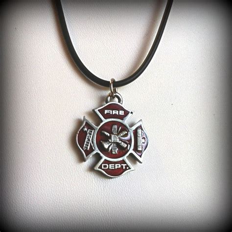 maltese cross bracelet|custom firefighter maltese cross necklace.